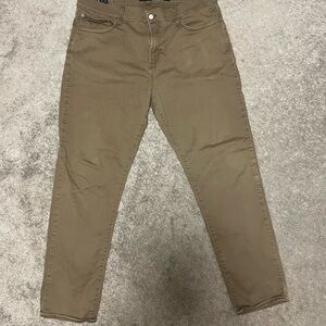 Lucky Brand Men's Tan Slim pants - 38x32